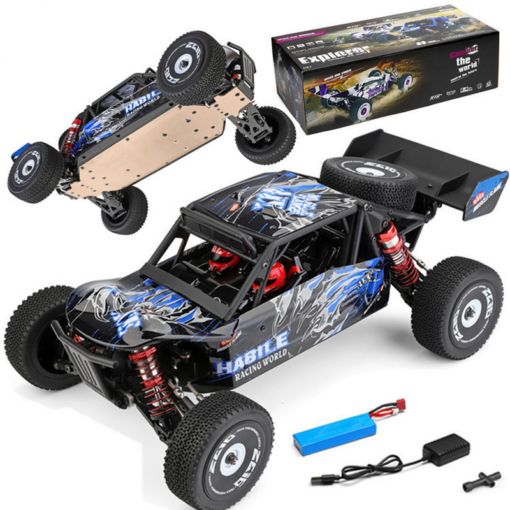 Remote Control Car High-Speed Off-Road Vehicle Metal Disc Electric Four-Wheel Drive Elegant Car Rc Model - Toys Ace