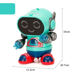 Electric Rock Robot, Music, Light, Automatic Walking, Swinging and Dancing Robot, Children'S Toys - Toys Ace