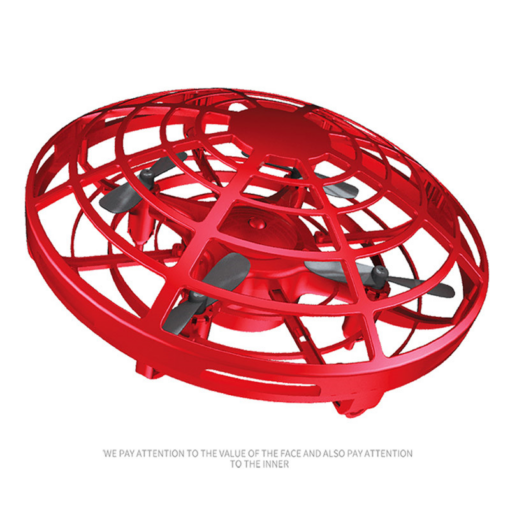 UFO Four-Axis Suspended Flying Saucer Drone - Toys Ace