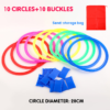 Children'S Jumping Lattice Circle Ring Physical Fitness and Agility Training Equipment - Toys Ace