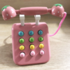 Wooden Strawberry Simulation Phone Play House Toy - Toys Ace
