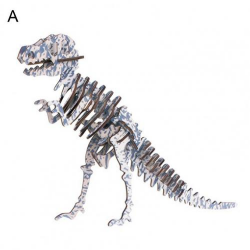 Tyrannosaurus Wooden Three-Dimensional Puzzle Model Children'S Educational Toys - Toys Ace
