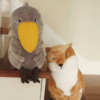 Whalehead Stork and Tibetan Fox Plush Toy Doll - Toys Ace