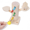 Wooden Magnetic Bird Catching Insect Game Early Childhood Education Toy - Toys Ace
