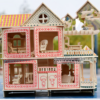 Wooden Assembly Building Model Diy Cottage House Mini Furniture Play House Three-Dimensional Assembly Educational Toys - Toys Ace