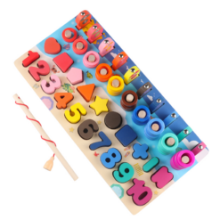 Wooden Children'S Digital Toy Logarithmic Board - Toys Ace