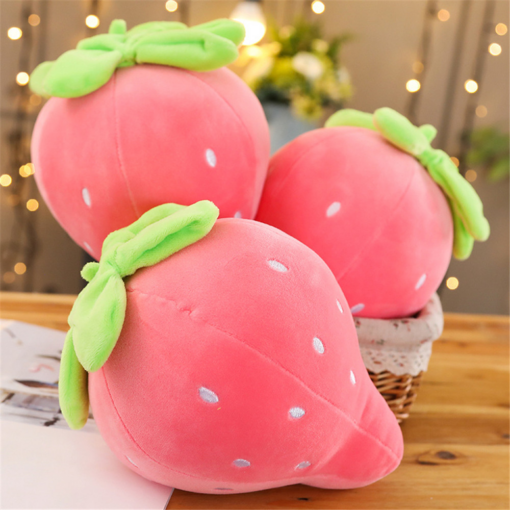 Plush Toy Imitation Fruit Strawberry Pillow