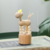 Wooden Small Animal Mini Desktop Decoration Creative Cute Student Children'S Educational Toy Nordic Style Bedroom Outfit - Toys Ace