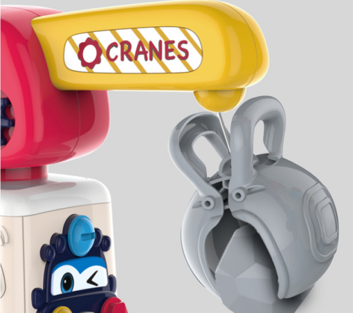 Multi-Functional Light and Music Cartoon Crane - Toys Ace