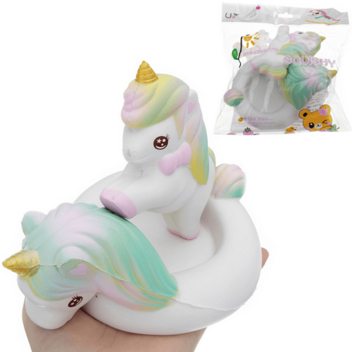 Unicorn Horse Squishy Toy 16*11.5CM Slow Rising with Packaging Collection Gift - Toys Ace