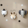 Wall Decoration Animal Head Soft Hanging Children'S Room Creative Decoration Ornaments - Toys Ace