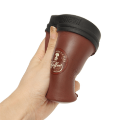 Cute Squishy Slow Rising Jumb Brown Coffee Cup Kid Addult Toys Home Decoration - Toys Ace