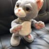 Children's Electric Bamboo Cat Toy, 33cm Plush Cat Doll (33CM) - Toys Ace