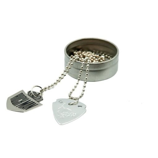 NAOMI Electric Guitar Pick Necklace Stainless Steel Pendant for Guitar Accessories