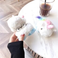 Plush Unicorn Is Compatible With AirPods pro Bluetooth - Toys Ace