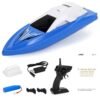 Royal Blue JJRC S5 Shark 1/47 2.4G Electric Rc Boat with Dual Motor Racing RTR Ship Model