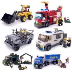 Children's educational assembled car plastic interactive building blocks toys - Toys Ace