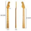 Chocolate NAOMI 22 Frets Gloss Maple Guitar Neck W/ Black Dots Replacement Guitar Parts