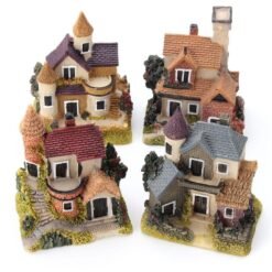 Dollhouse Miniature Kit Garden Dollhouse Micro Landscape DIY Mini Castle Model Toy Home Decoration Gift - Toys Ace