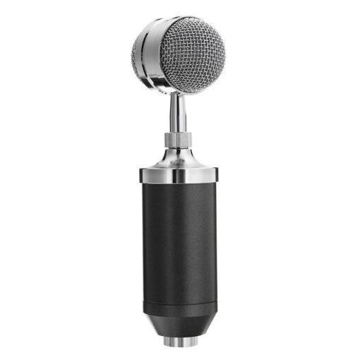Dark Slate Gray BM-3000 Studio Recording Condenser Microphone Metal Shock Mount for ASMR