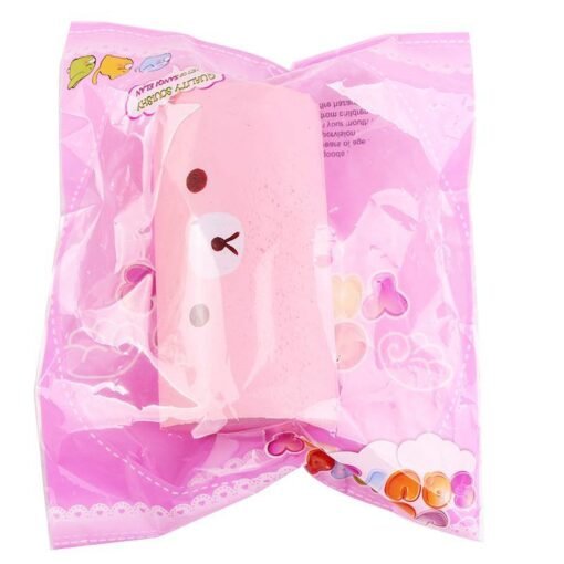 Squishy Jumbo Swiss Cake Roll 15cm Slow Rising Cute Kawaii Bear Cake Collection Gift Decor Toy - Toys Ace