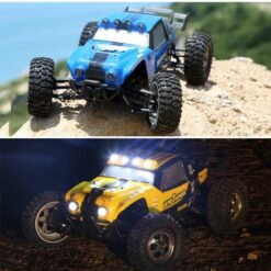 Goldenrod HBX 12891 RTR 1/12 4WD 2.4G Hydraulic Damper RC Car Desert Off-Road Truck with LED Light