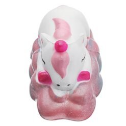 Sleepy Unicorn Squishy 6*6*11.5 CM Slow Rising Soft Collection Gift Decor Toy Original Packaging - Toys Ace
