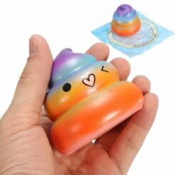 Squishy Factory Poo Colorful Rainbow Soft Slow Rising With Packaging Collection Gift Decor Toy - Toys Ace