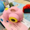 Pale Violet Red Children Camera HD Digital 800P TF Card Camcorder USB Rechargeable Early Education Puzzle Novelties Toys