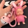 Cartoon Sleeping Cute Doll Keychain Kids Toys - Toys Ace