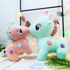 Unicorn small cute horse soft doll creative plush toy - Toys Ace