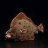 Simulation Flounder Fish Plush Toy (Brown Q1pc) - Toys Ace