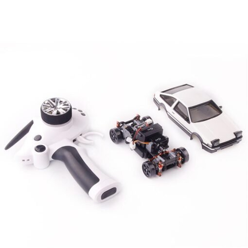Dim Gray Firelap IW05 1/28 2.4G 4WD RC Car Touring Drift Vehicle Carbon Fiber Chassis for TOYATO RTR Model