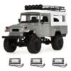Black MN 40 2.4G 1/12 Crawler RC Car Vehicle Models RTR Toys Three Battery