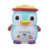 Light Gray JJC_SS Squishy Happy Penguin Huge Jumbo 18cm Kawaii Soft Slow Rising Toy Gift With Original Package Collection