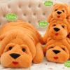 Kawaii Animal Shar Pei Dog Plush Toy Big Stuffed Simulation Dog Toys Doll for Children Gift - Toys Ace