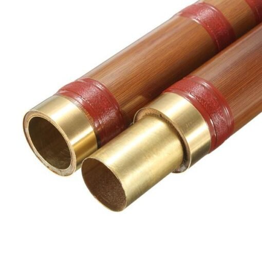 Handmade Traditional Chinese Musical Instrument D Key Bamboo Flute 61mm - Toys Ace