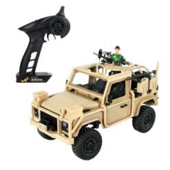 Tan MN Model MN96 1/12 2.4G 4WD Proportional Control Rc Car with LED Light Climbing Off-Road Truck RTR Toys