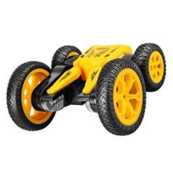 Gold JJRC Q71 2.4G RC Car Stunt Drift Deformation Rock Crawler Roll Car 360 Degree Flip Kids Robot RC Cars Toys