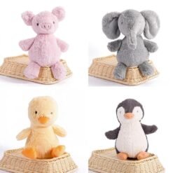 New baby series plush toys, baby soothe stripe dolls, birthday gifts pocket dolls - Toys Ace
