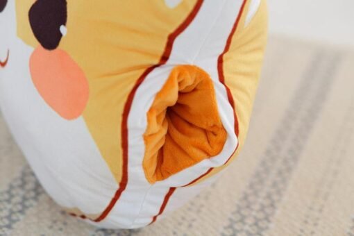 Shiba Inu Burger Print Doll Pillow - Toys Ace