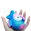 Taburasa 12CM Cute Galaxy Airplane Plane Squishy Slow Rising Squeeze Toy Kids Gift With Packaging - Toys Ace