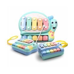 Light Steel Blue Hand Knocking Piano Orff Instruments Musical Toy Teaching Aid for Children Music Enlightenment