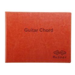 Firebrick Muspor MX0037D Folk Classical Guitar Electric Guitar Portable 6-string Guitar Chord Book for Guitar Players