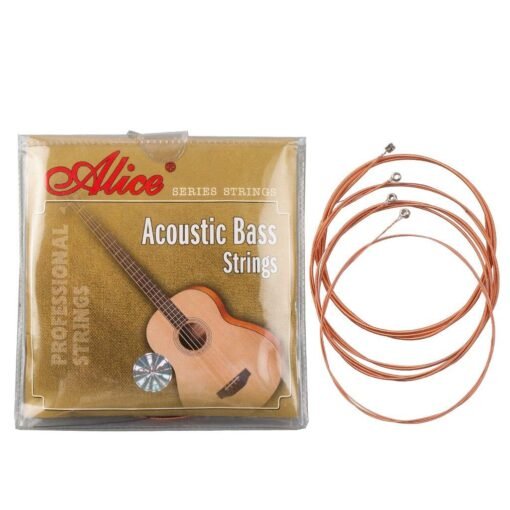 Dark Khaki Alices Acoustic Bass Strings A618-L Nickel Alloy Wound Strings 0.040-0.95 Inch For Acoustic Bass Accessories