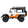 Dark Orange MN 99 2.4G 1/12 4WD RTR Crawler RC Car Off-Road Truck For Land Rover Vehicle Model Two Battery