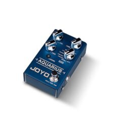Midnight Blue JOYO R-07 AQUARIUS Delay + LOOPER Multi Guitar Effect Pedal, Multieffects Pedal, with 8 Digital Delay Effects