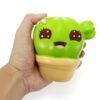 Xinda Squishy Cactus Plant 11cm Soft Slow Rising With Packaging Collection Gift Decor Toy