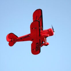 Dark Red Dynam WACO YMF-5D V2 1270mm Wingspan EPO Biplane RC Airplane PNP