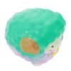 Light Sea Green Jumbo Squishy Bow Big Sheep Alpaca Soft Slow Rising Stretchy Squeeze Kid Toys Relieve Stress Gift